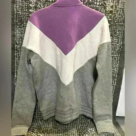 FILA chevron striped pullover half zip sweatshirt BWT, size S - Picture 4 of 4